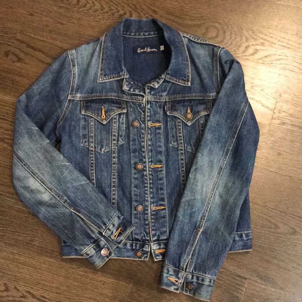 Distressed Denim jacket